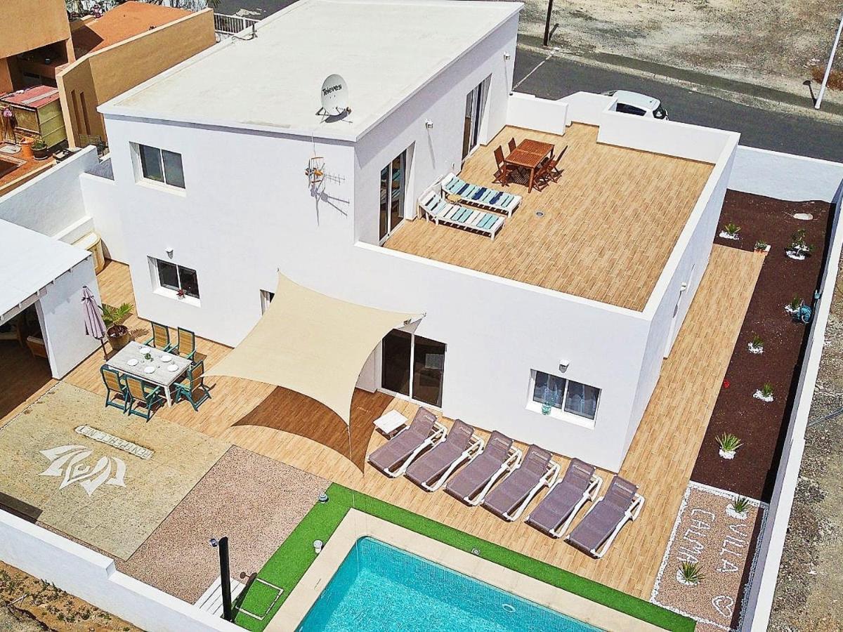 Villa Calma Climatized Pool Private Jacuzzi Spa In Tarajalejo Tuineje ภายนอก รูปภาพ
